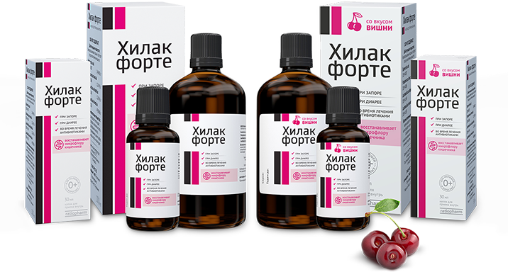 Хилак Форте: инструкция, состав, показания, действие, отзывы и цены